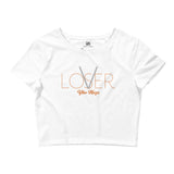 YMC | WOMENS LOVER/LOSER CROP TEE