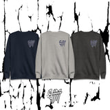 Y|M Embroidered Crewneck Pull-Over