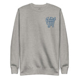 Y|M Embroidered Crewneck Pull-Over