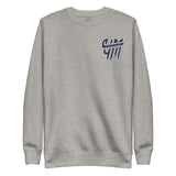 Y|M Embroidered Crewneck Pull-Over