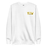 Y|M Embroidered Crewneck Pull-Over